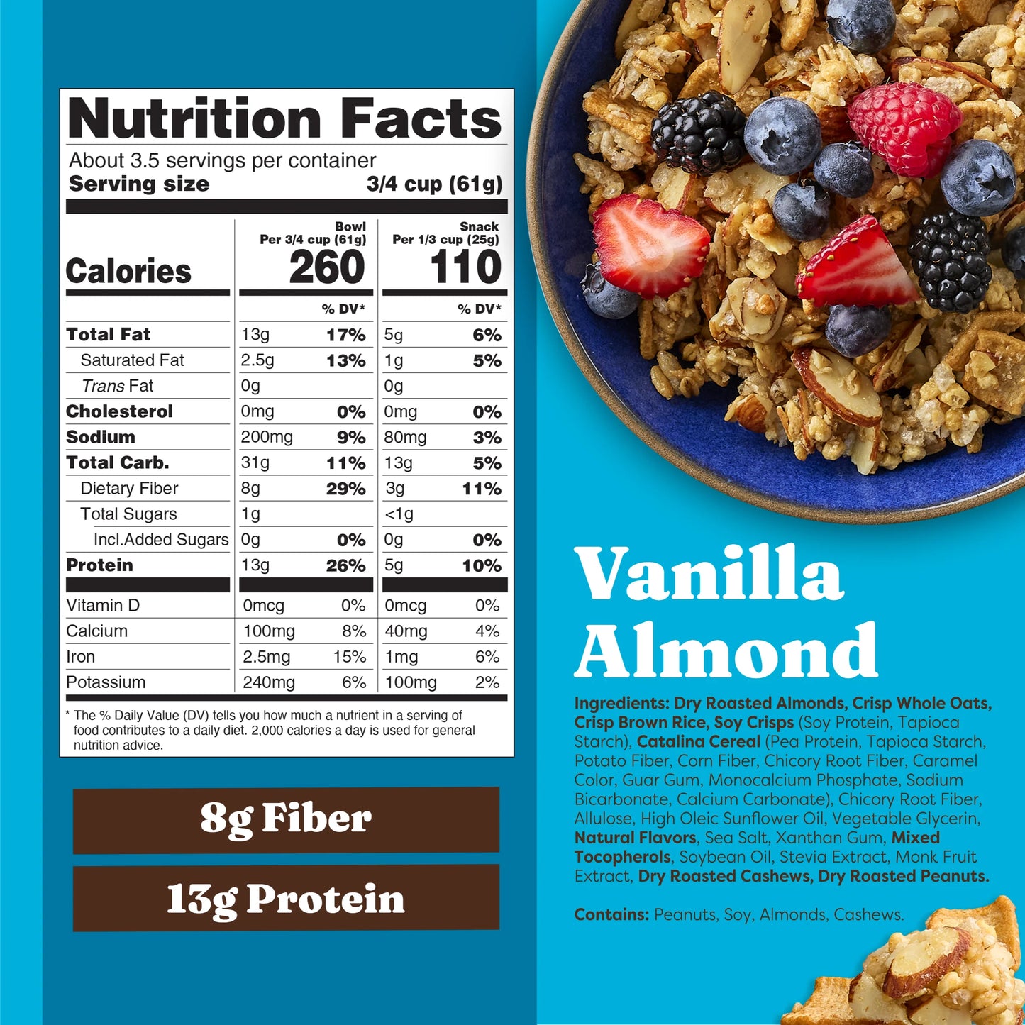 Catalina Crunch- Protein Granola- Vanilla Almond