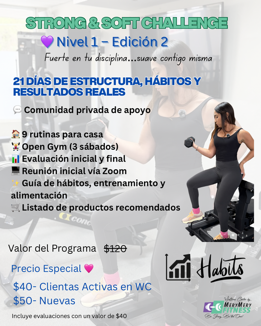 💜 Strong & Soft Challenge – Nivel 1 (Edición 2)