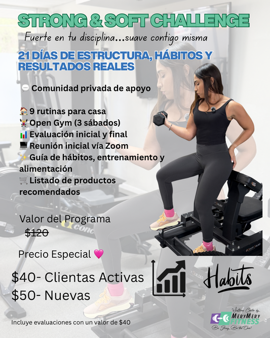 💜 Strong & Soft Challenge – 21 días