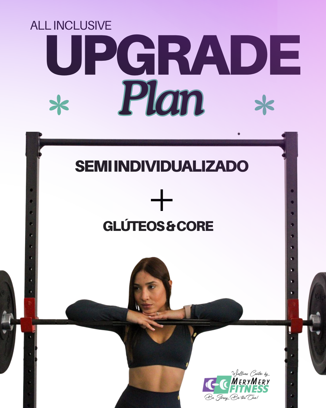 SUSCRIPCIÓN -Semi Individualizado- 5 días/ semana +  Glúteos & Core sábado | All Inclusive